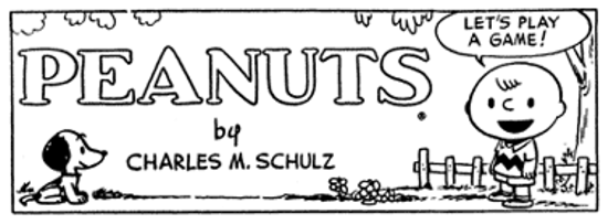 peanuts by Charle Schulz