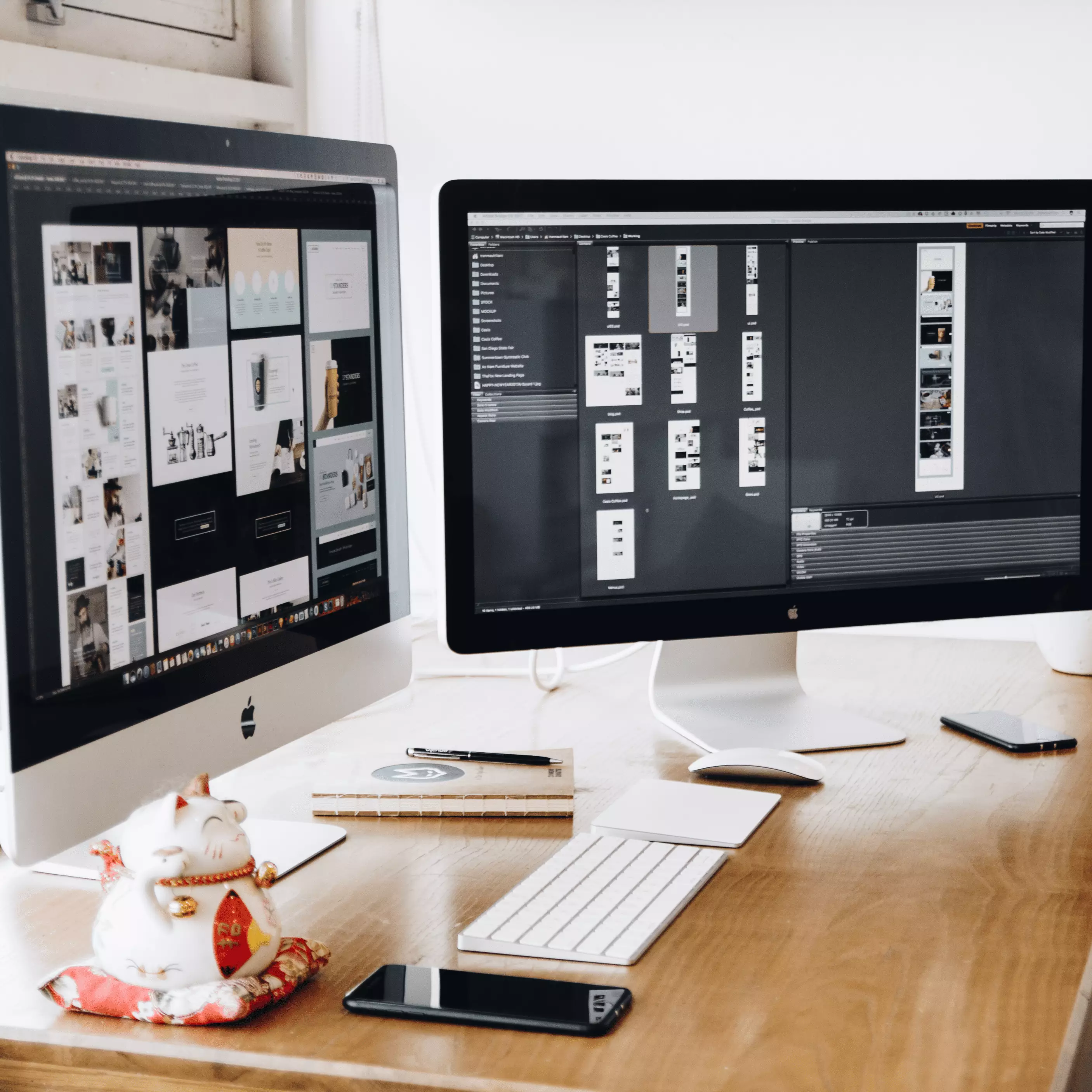 A visual of structured page and content body templates