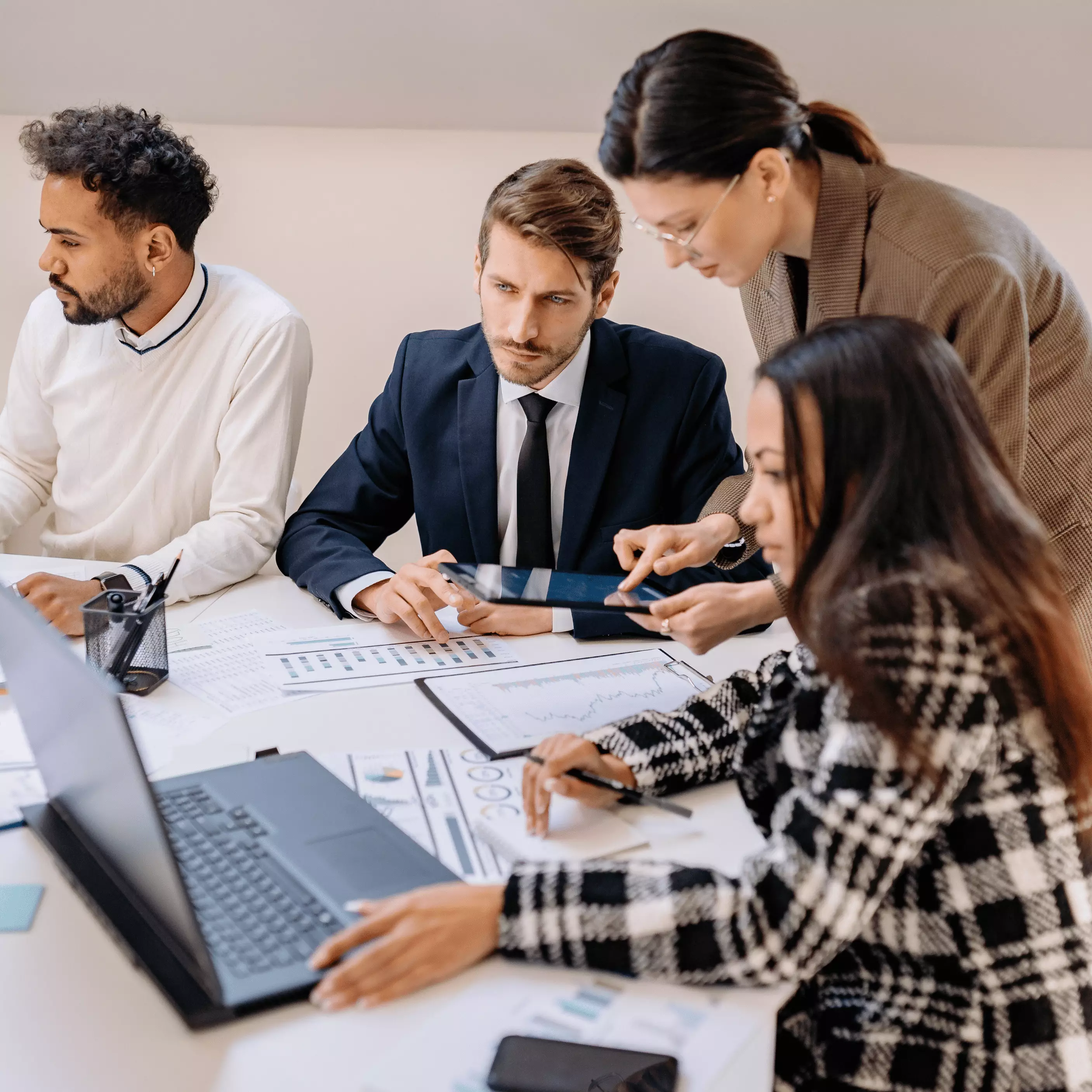 Associates listing with names and roles